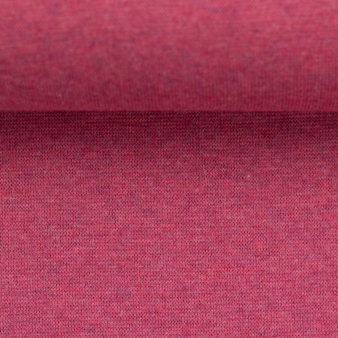 0,5m Ökotex 100 - Melange-Bündchen malve 1935