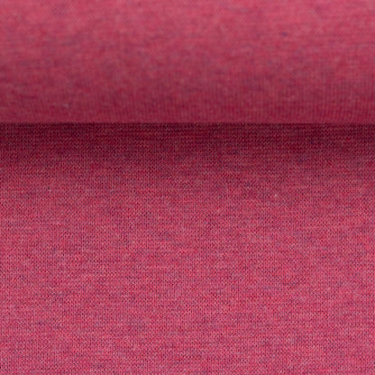 0,5m Ökotex 100 - Melange-Bündchen malve 1935