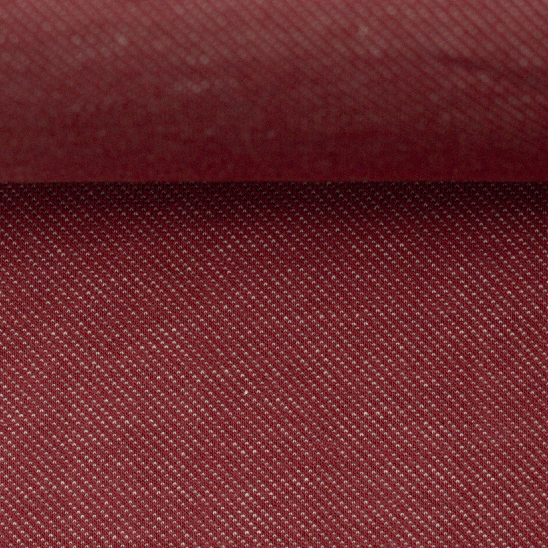 0,5m Denim Jersey burgundy 1338