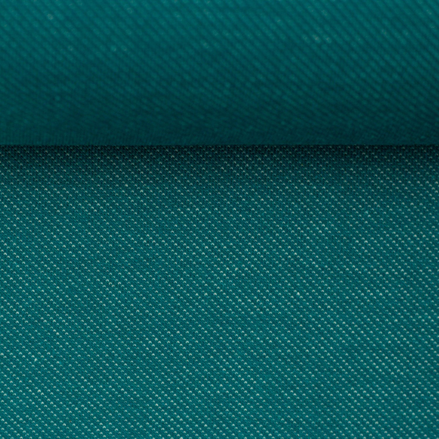 0,5m Denim Jersey petrol 1747