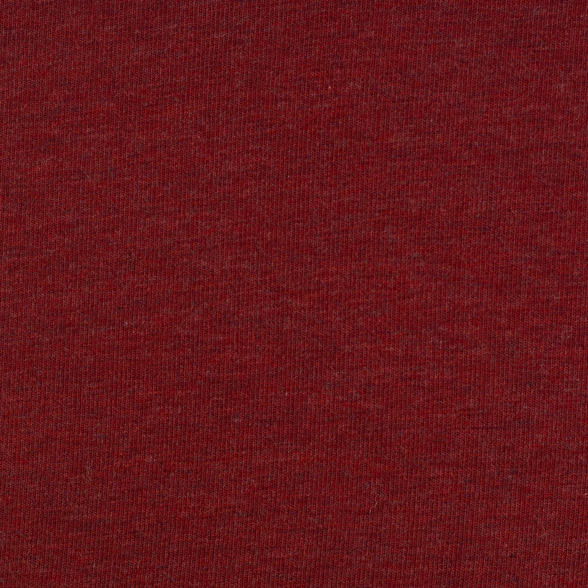 0,5m Ökotex 100 - Melange-Sommersweat burgundy 1338