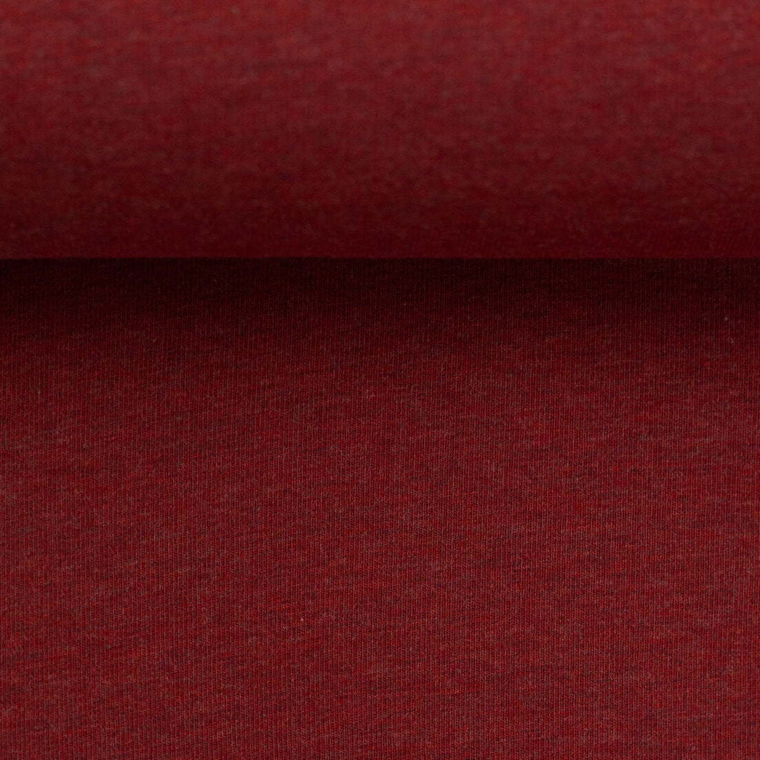 0,5m Ökotex 100 - Melange-Sommersweat burgundy 1338