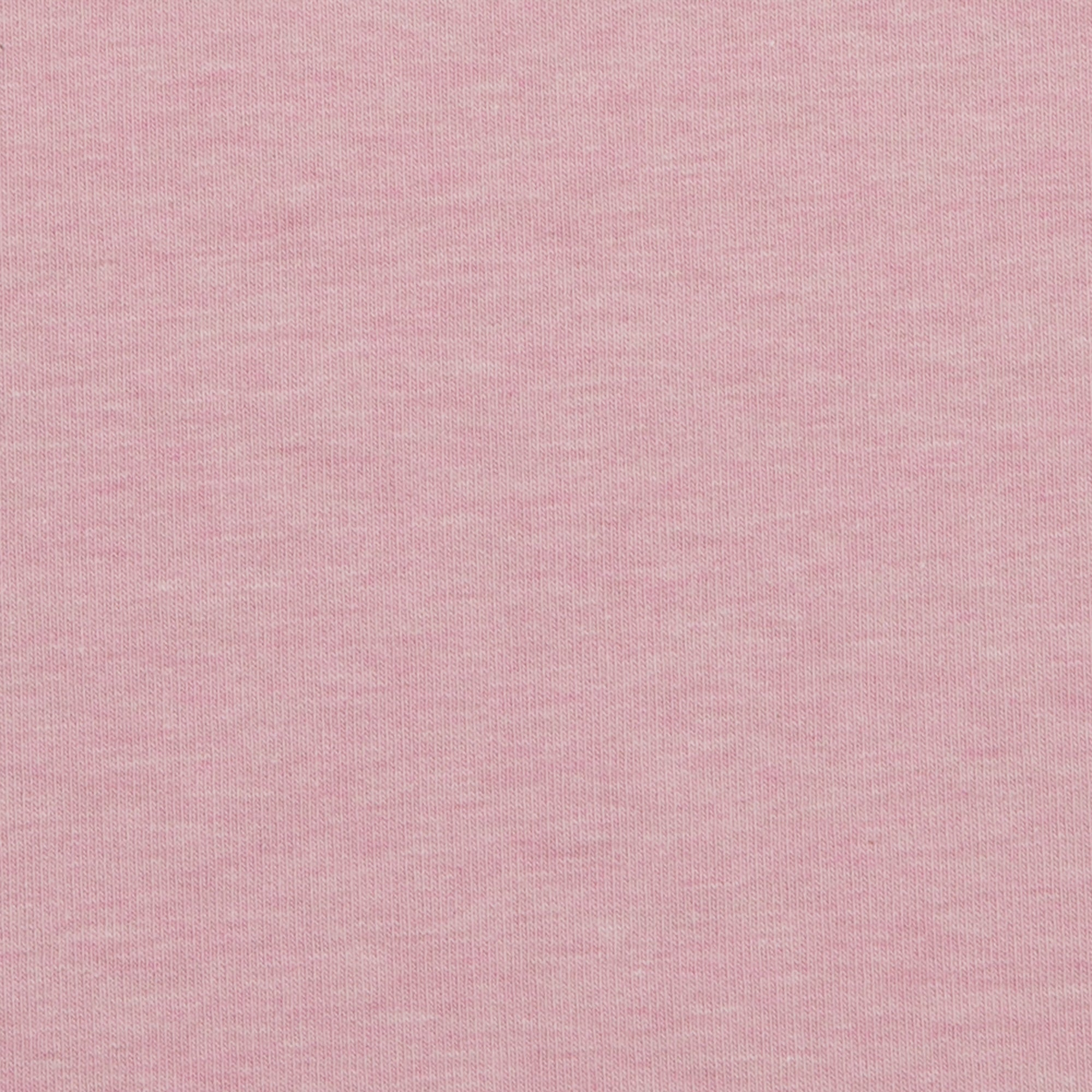 0,5m Ökotex 100 - Melange-Sommersweat altrosa 1434