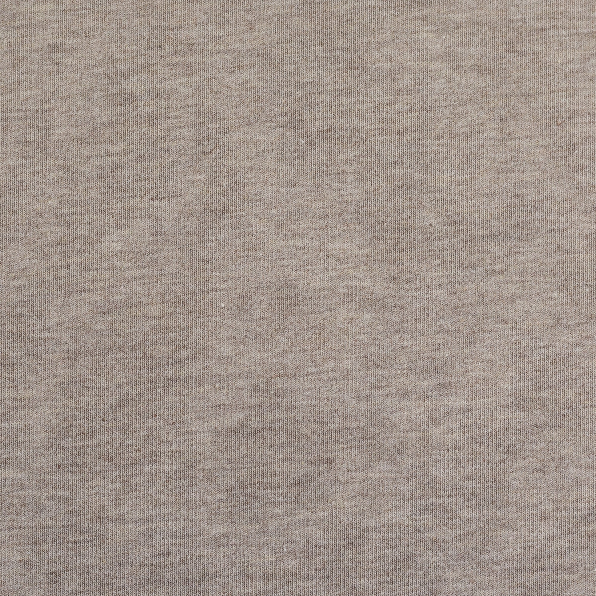 0,5m Ökotex 100 - Melange-Jersey praline 1173