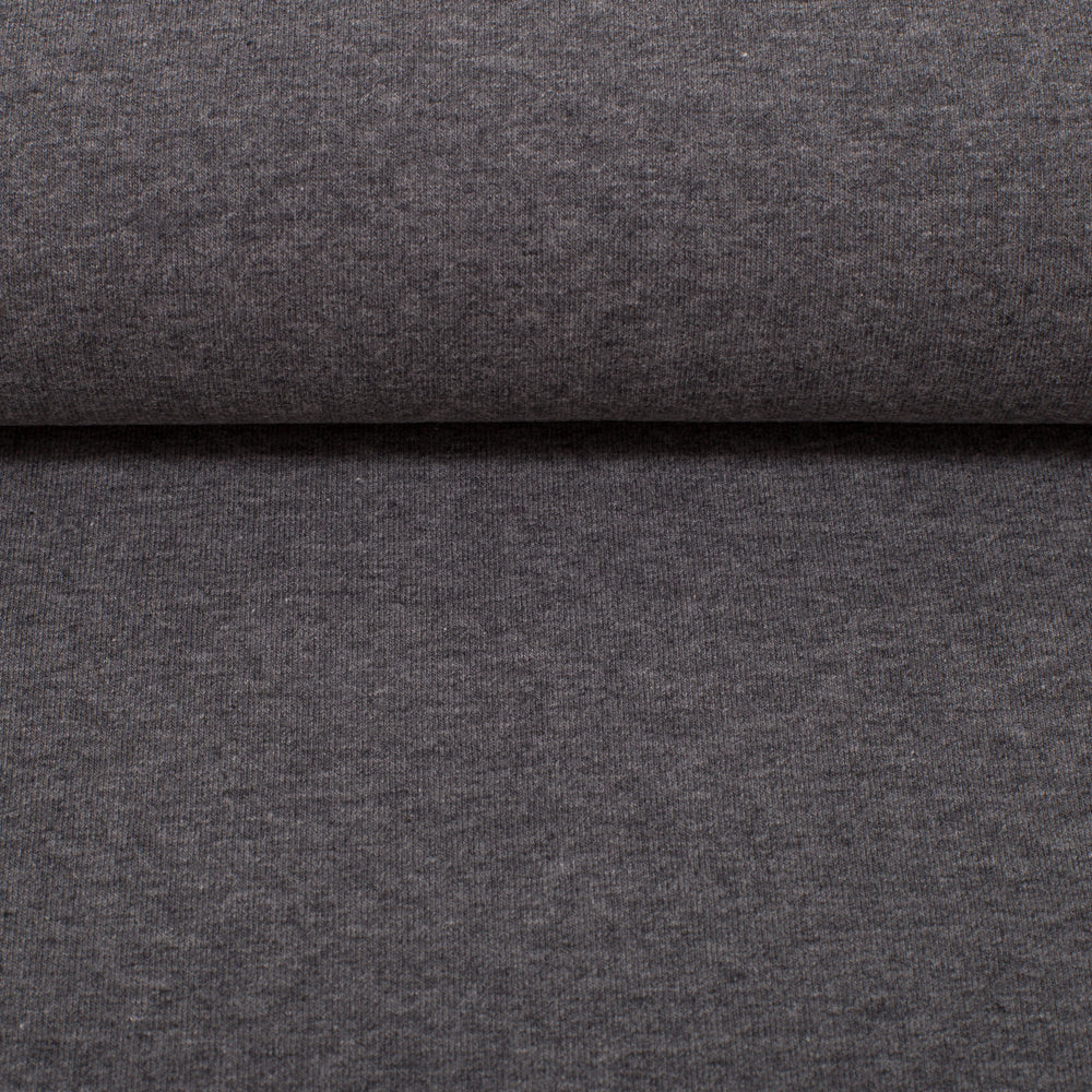 0,5m Ökotex 100 - Melange-Jersey asphalt 1285