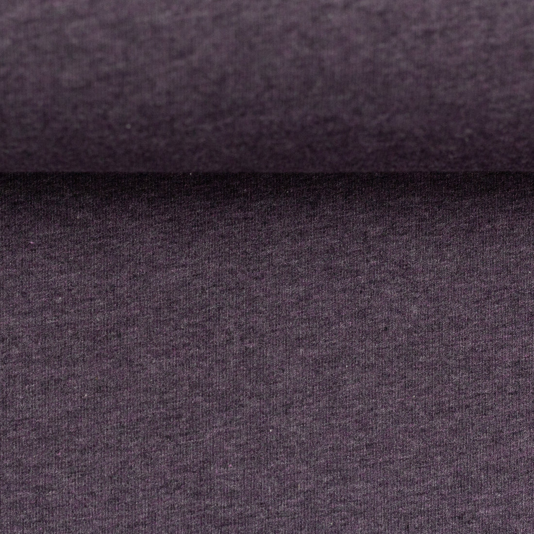 0,5m Ökotex 100 - Melange-Jersey holunder 1648