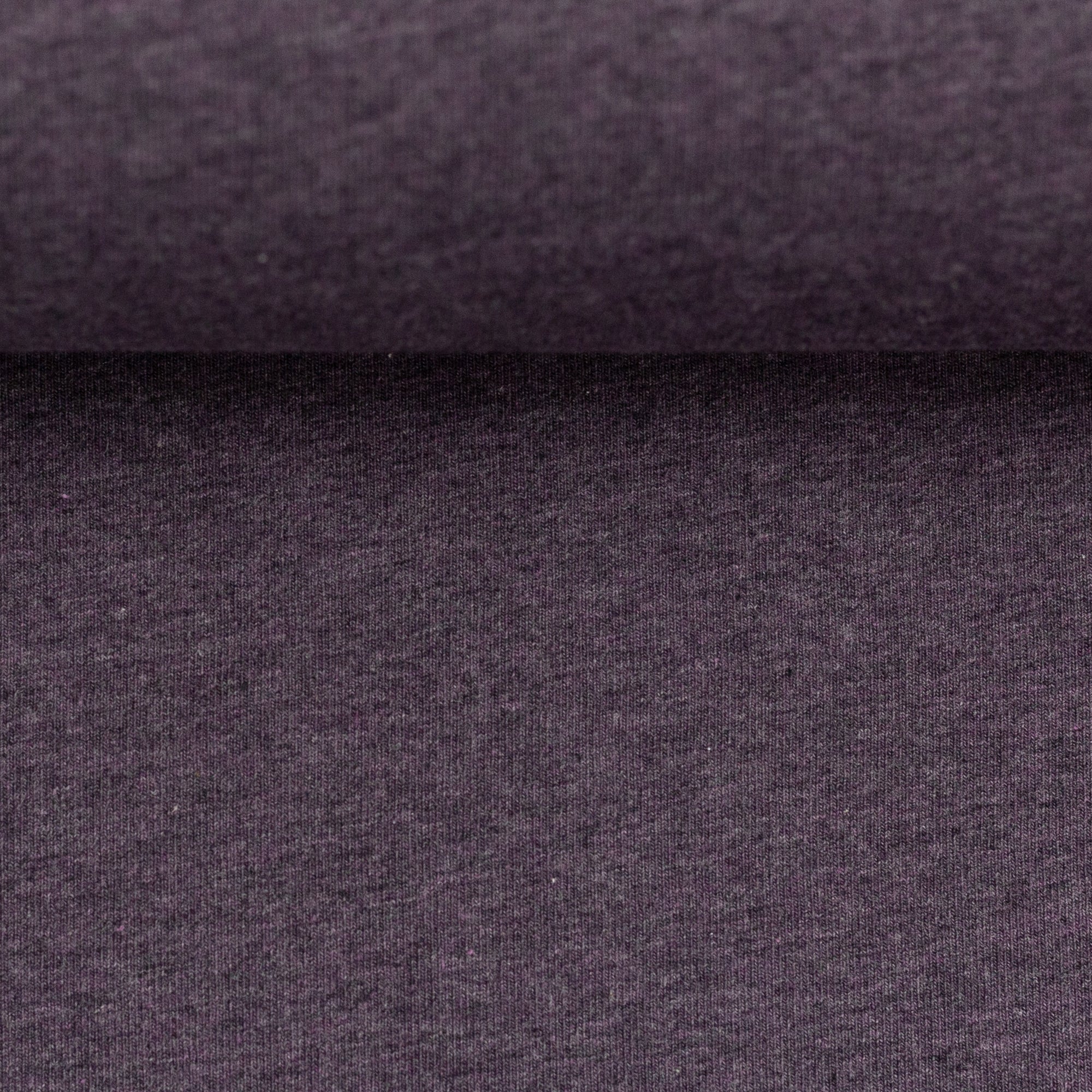 0,5m Ökotex 100 - Melange-Jersey holunder 1648