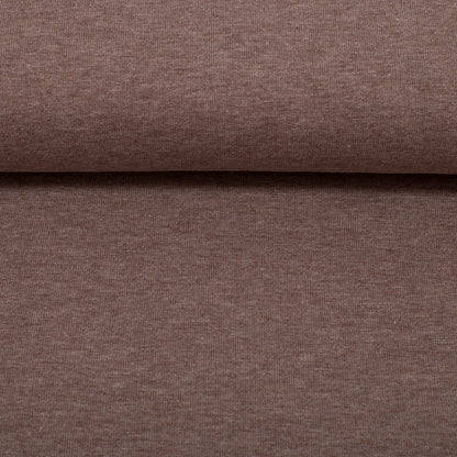 0,5m Ökotex 100 - Melange-Jersey mocca 1675
