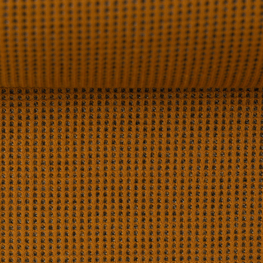 0,5m Waffelstrick senf 1313