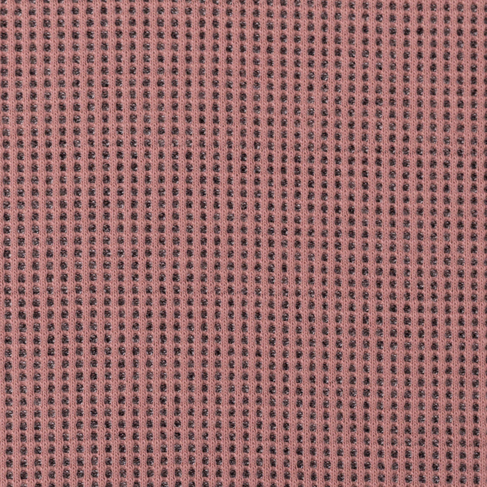 0,5m Waffelstrick rosé 1434