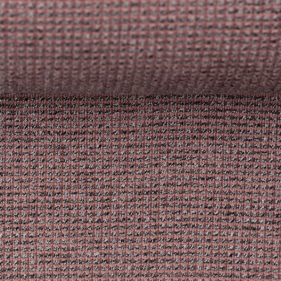 0,5m Waffelstrick rosé 1434