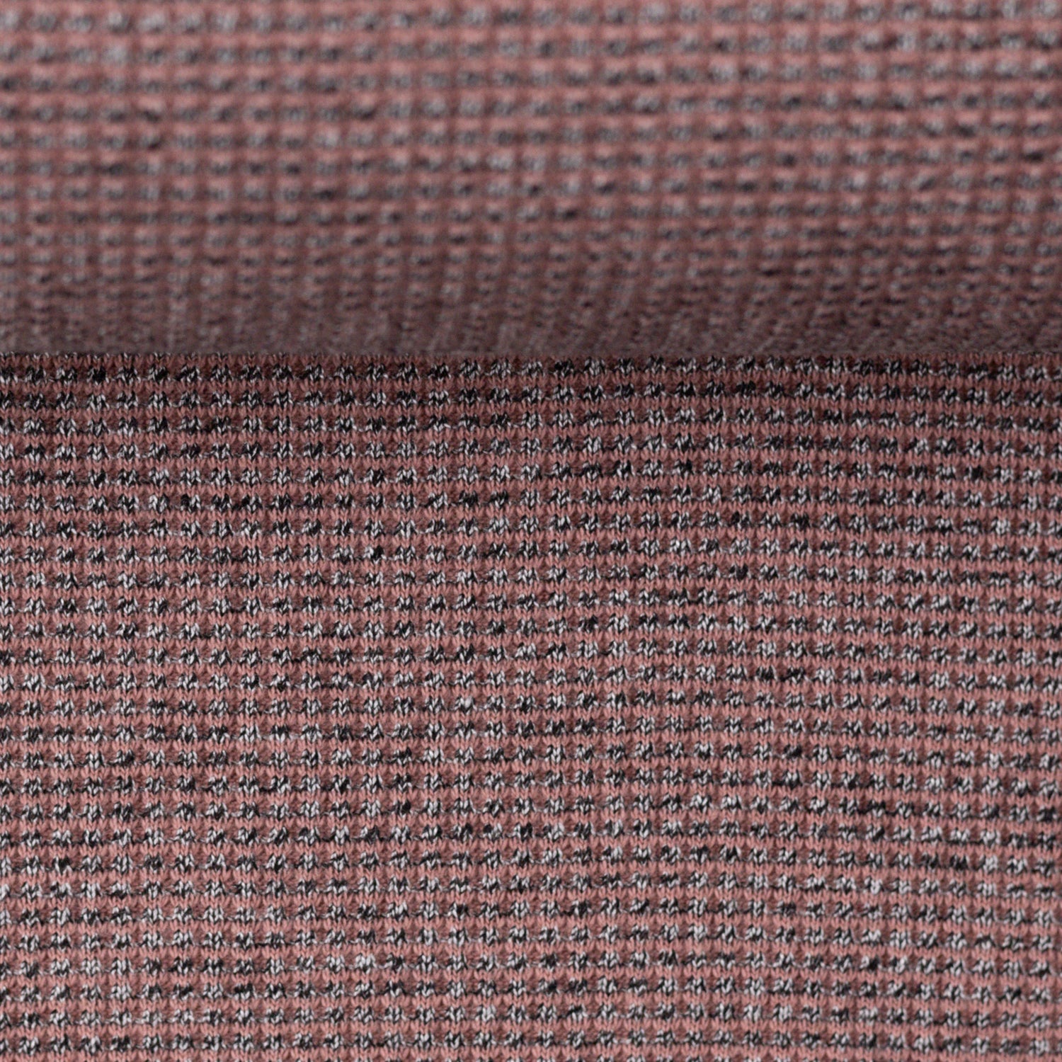 0,5m Waffelstrick rosé 1434