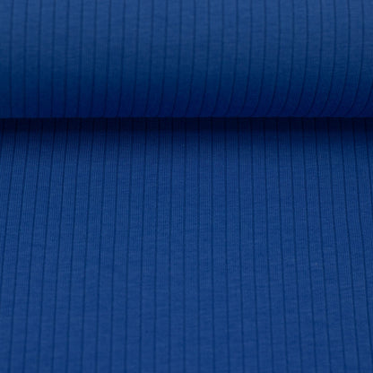 0,5m Ripp-Jersey &quot;SoftRib&quot; blau