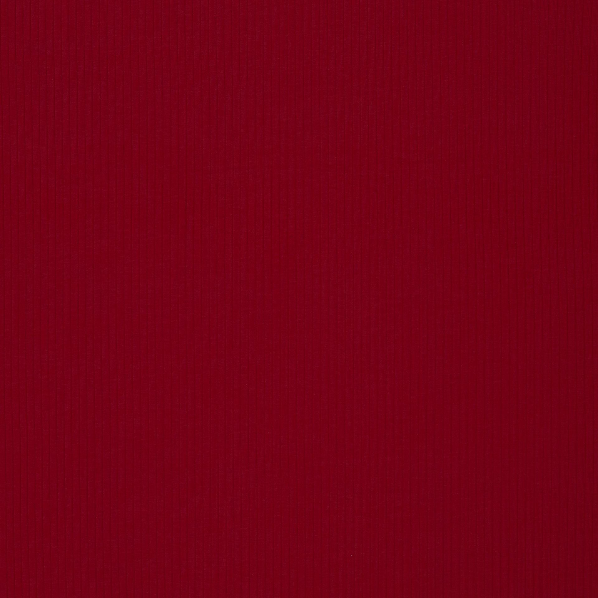 0,5m Ripp-Jersey &quot;SoftRib&quot; rot