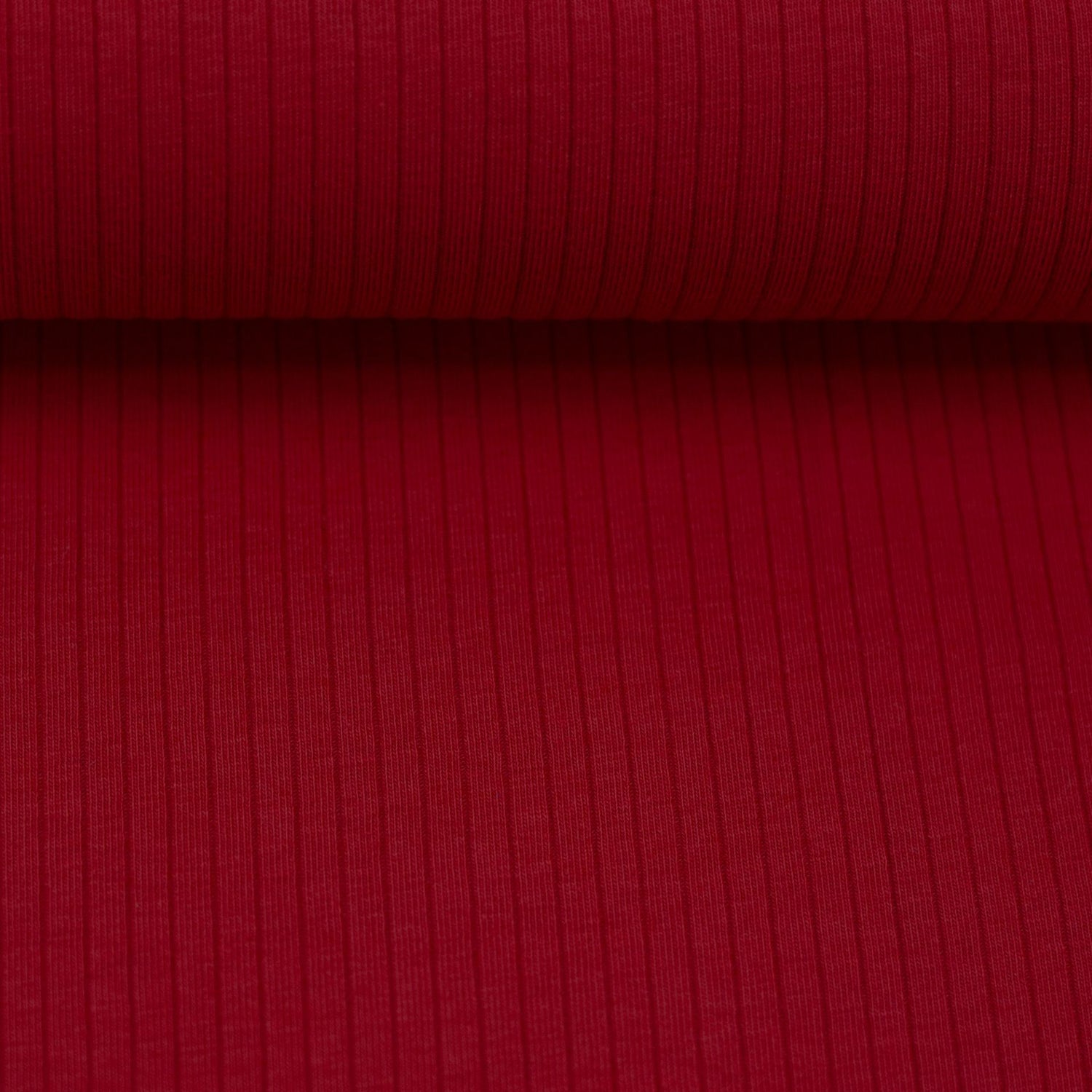 0,5m Ripp-Jersey &quot;SoftRib&quot; rot