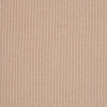 0,5m Jacquard-Jersey Streifen meliert ecru/hellbraun