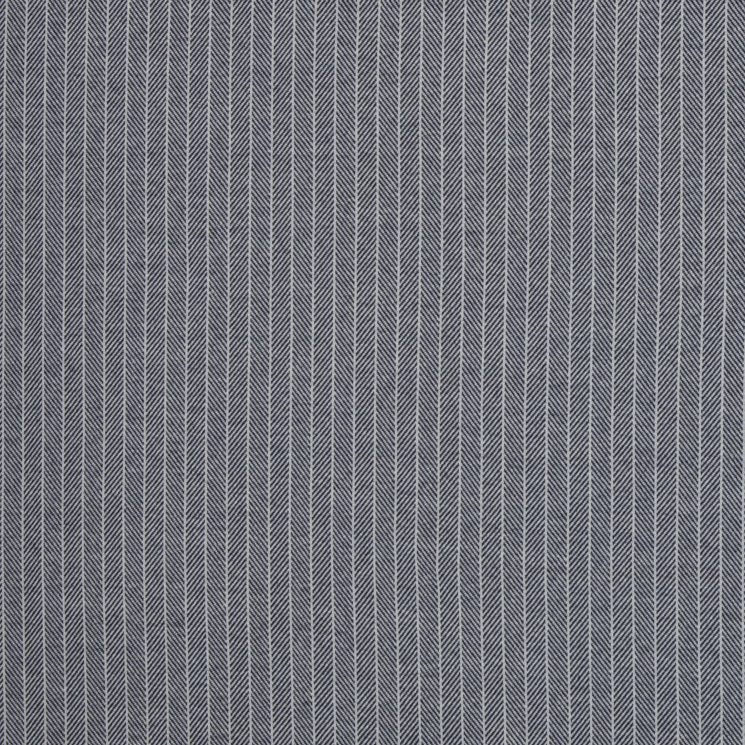 0,5m Jacquard-Jersey Streifen meliert ecru/dunkelblau