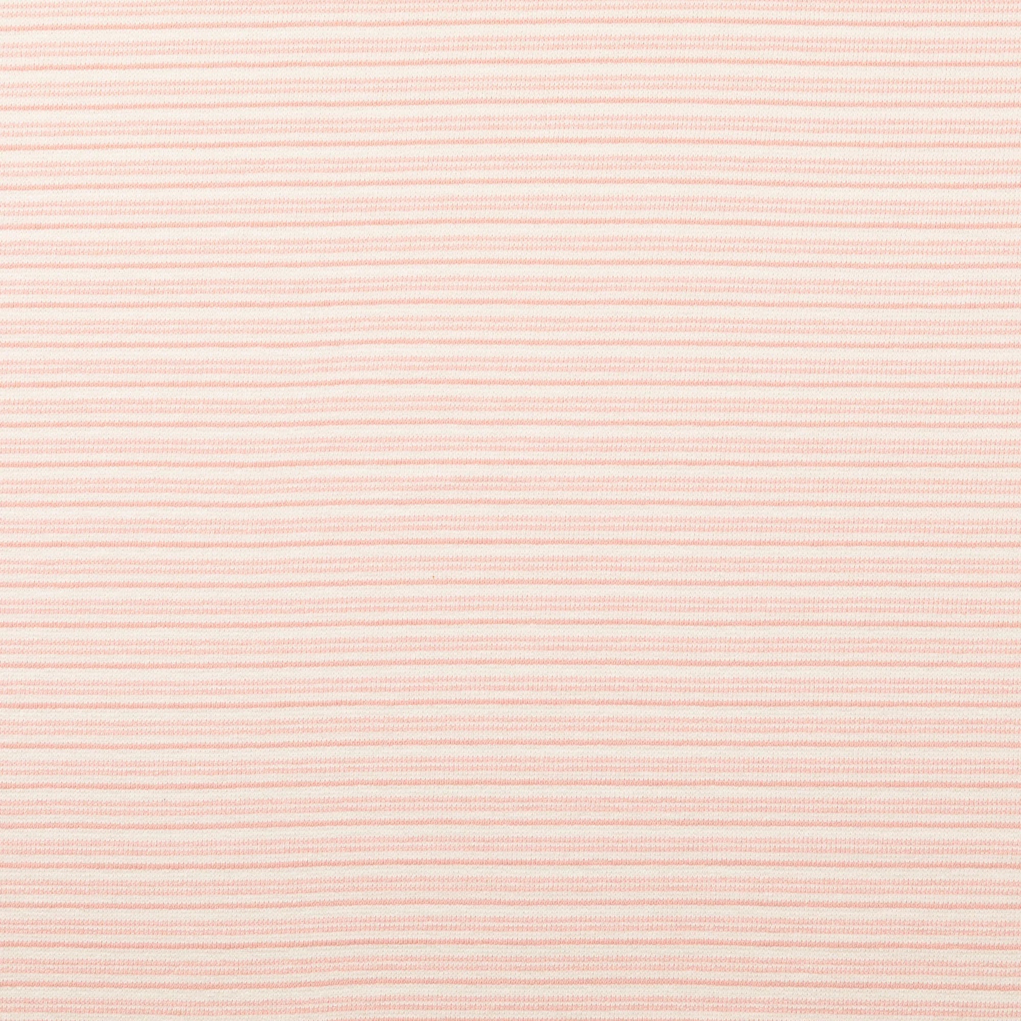 0,5m Vintage Sweat Streifen rosa