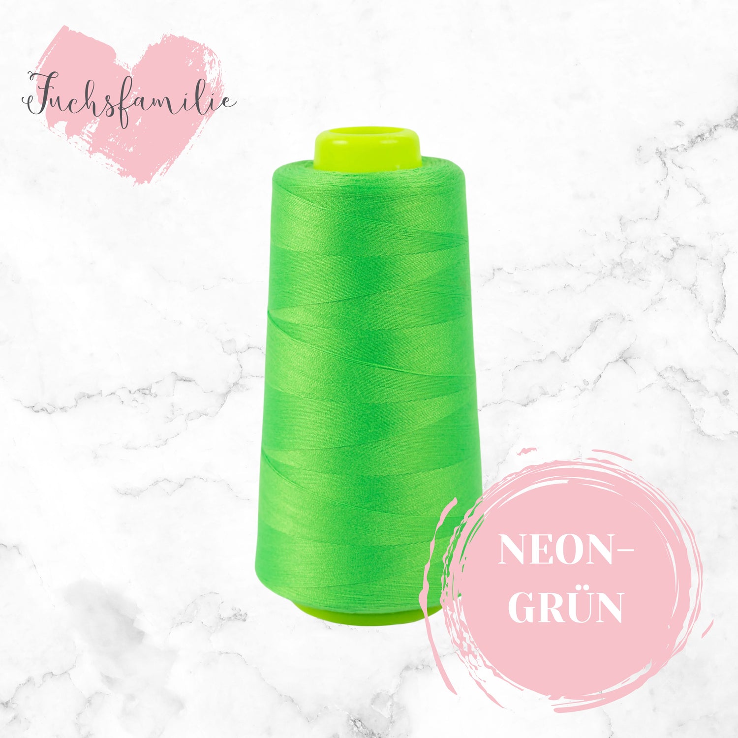 Overlock Garn Neongrün 592