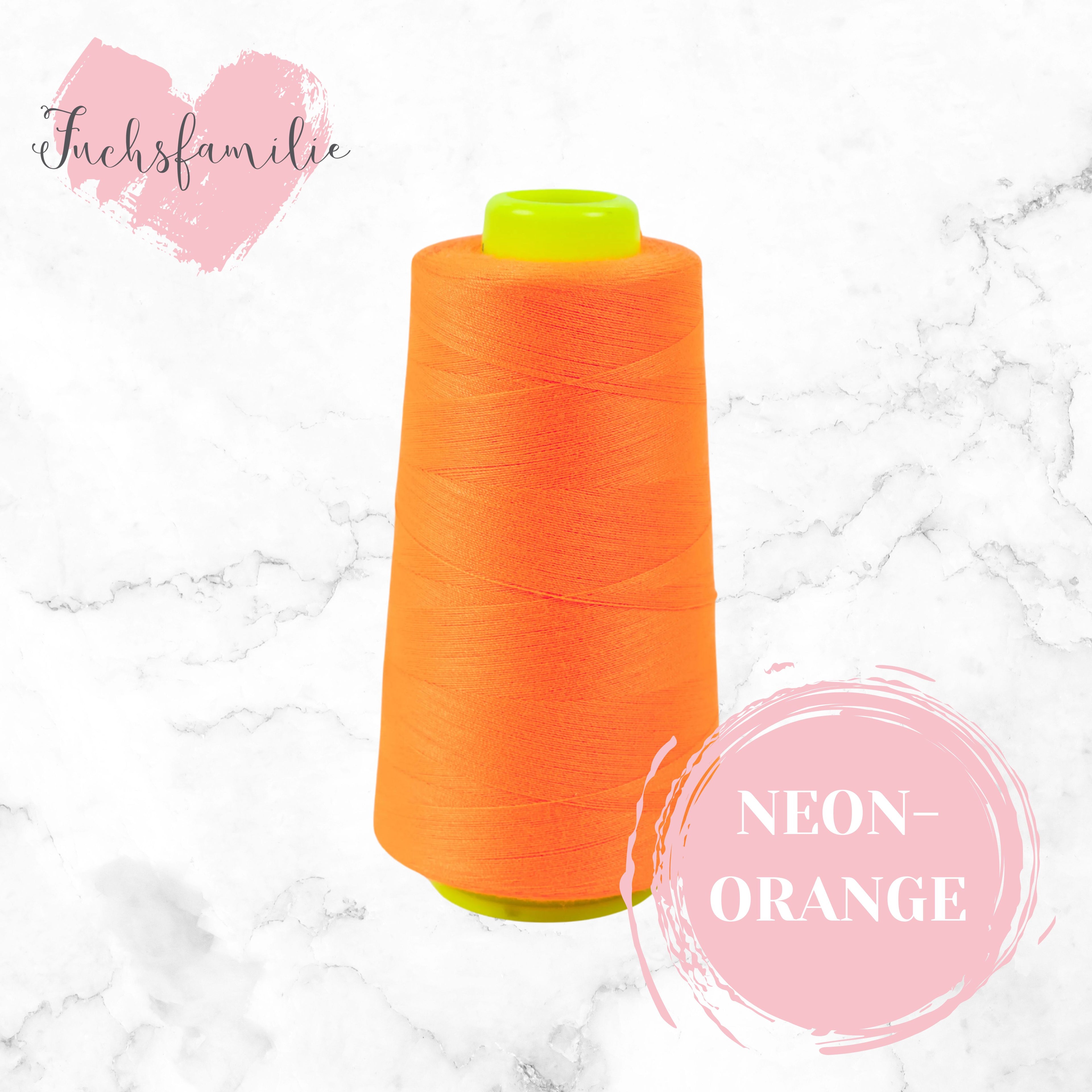 Overlock Garn Neonorange 593
