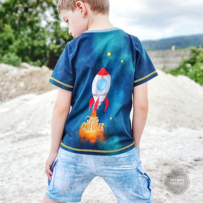 Bio-Jersey Charlie &quot;Little Explorer&quot; petrol 