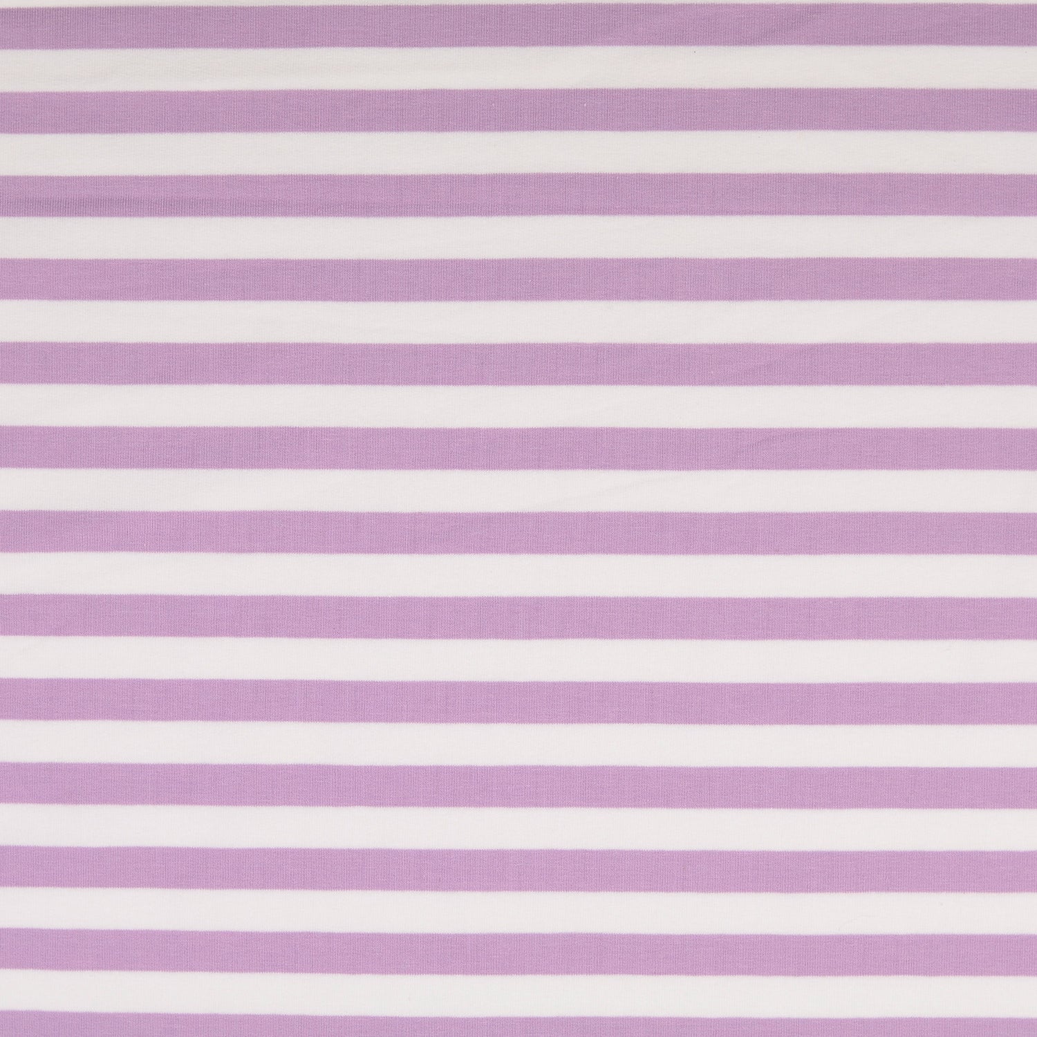 0,5m Sommersweat Stripes &quot;Mandy&quot; lila weiß