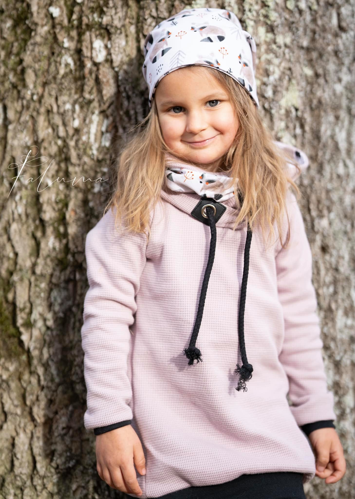 0,5m Ökotex 100 - Waffel-Jersey smoky rose