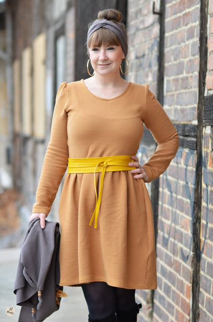 0,5m Ökotex 100 - Ripp-Jersey caramel