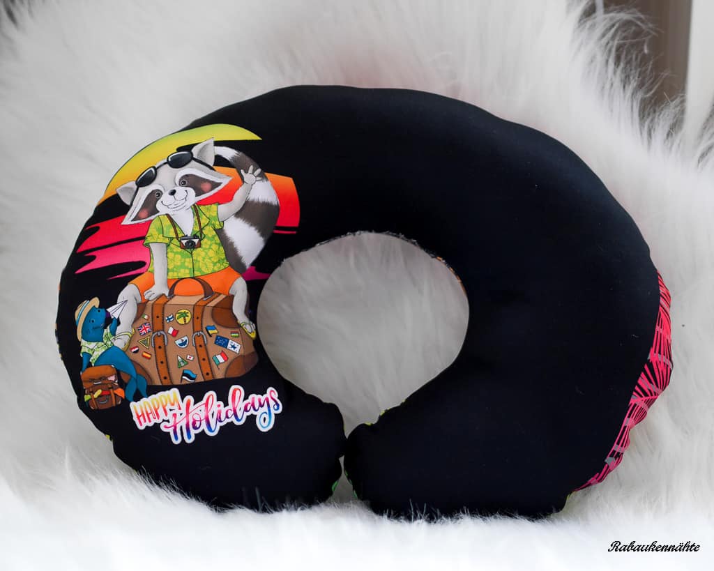 UV-Lycra Charlie Urlaub schwarzbunt 