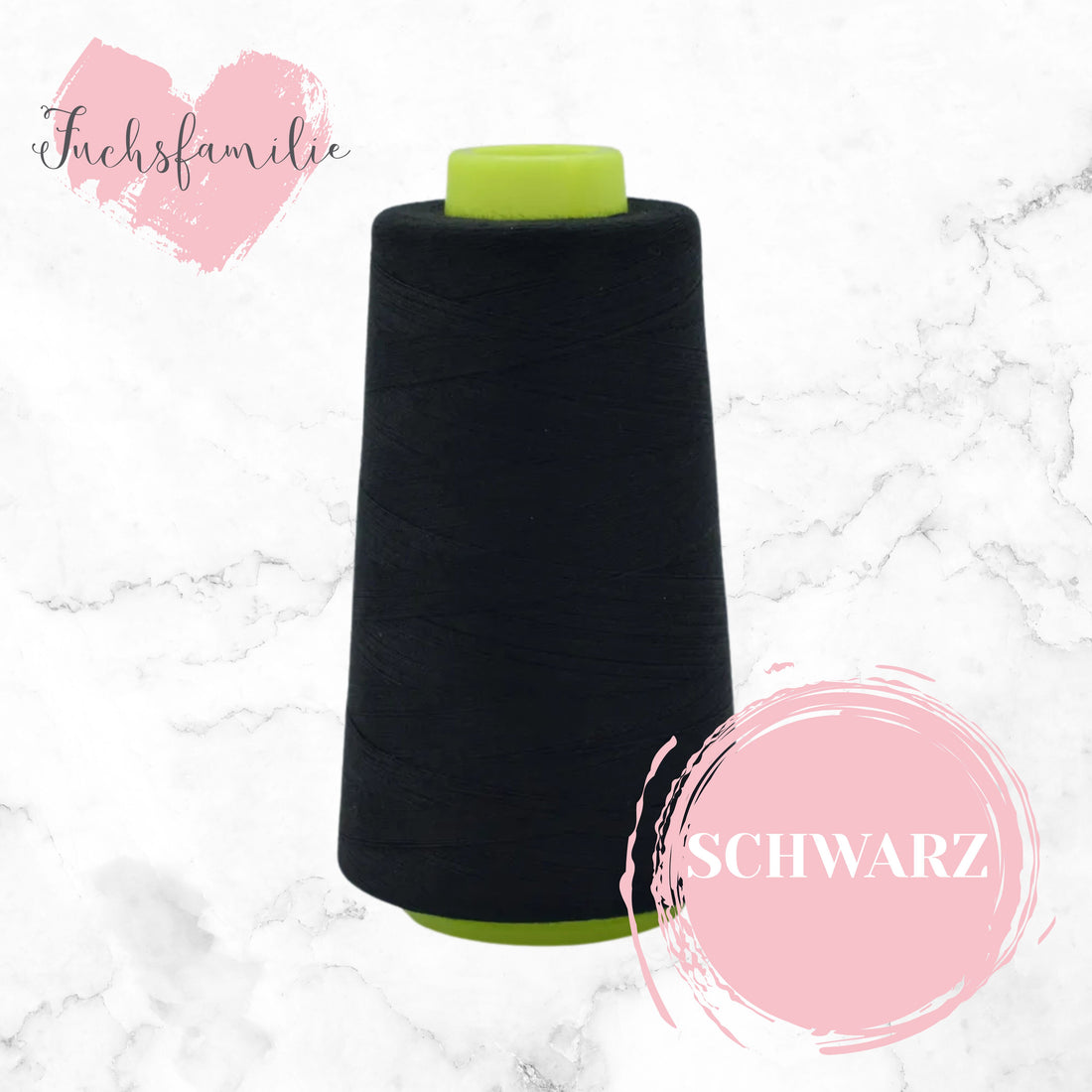 Overlock Garn Schwarz 690