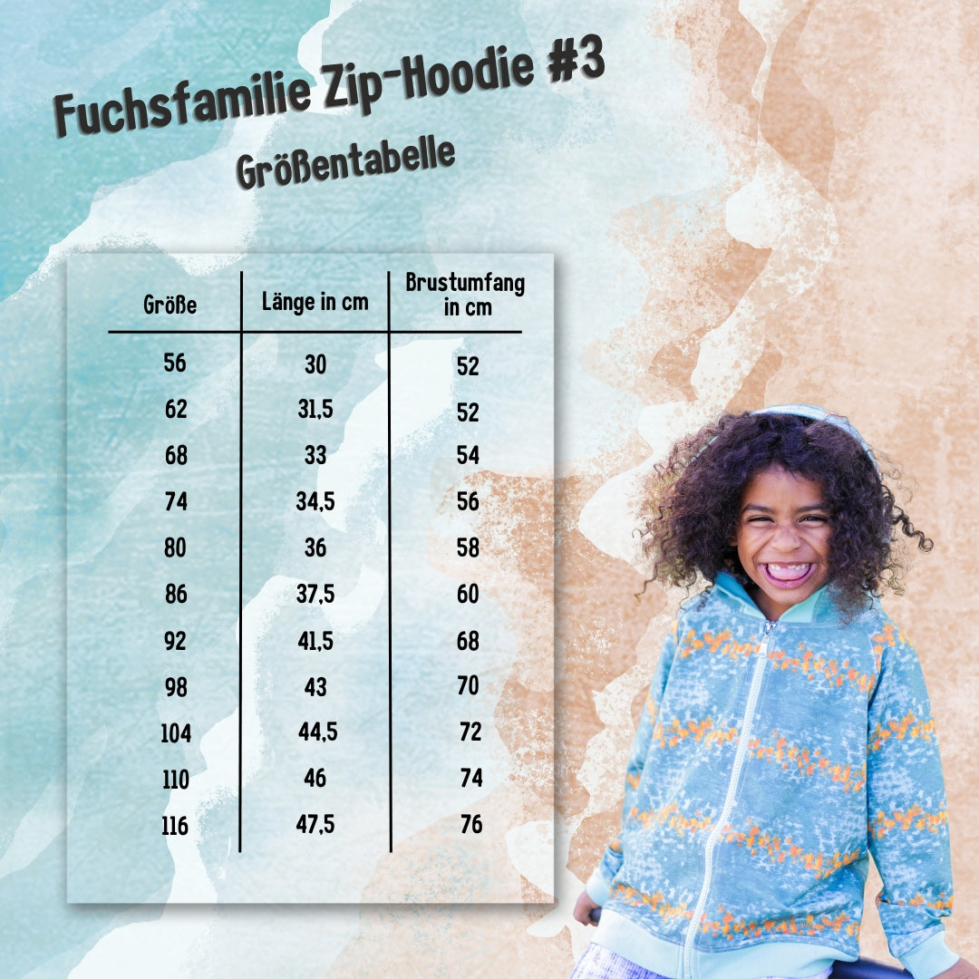 Fuchsliebe Zip-Hoodie 