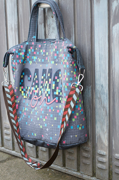 Softshell Game on neonbunt - Rapport ca. 85-90cm lang