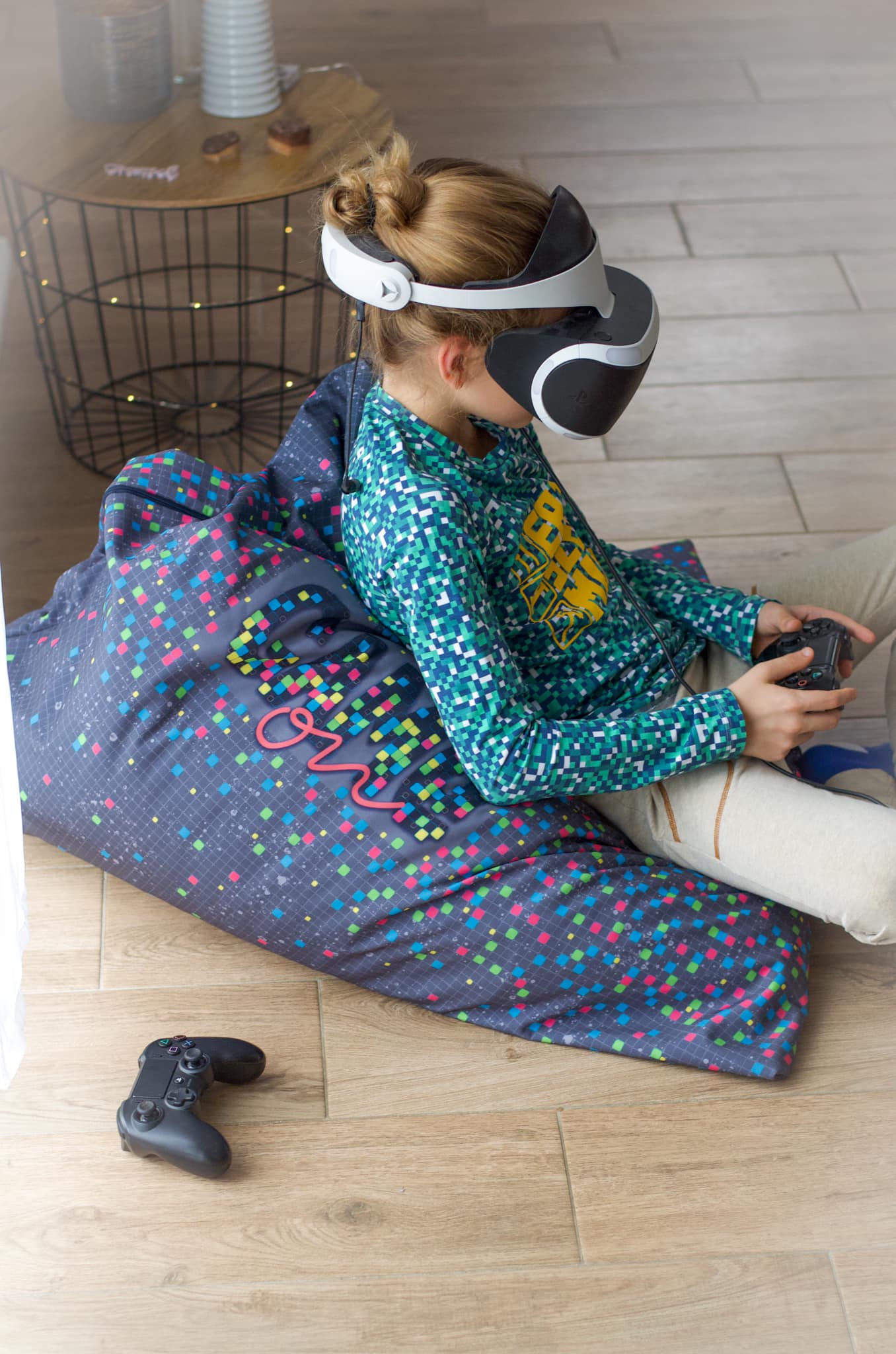 Softshell Game on neonbunt - Rapport ca. 85-90cm lang