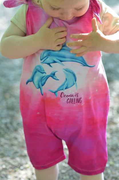 Bio-Jersey "Ocean is calling" Verlauf pink waves (