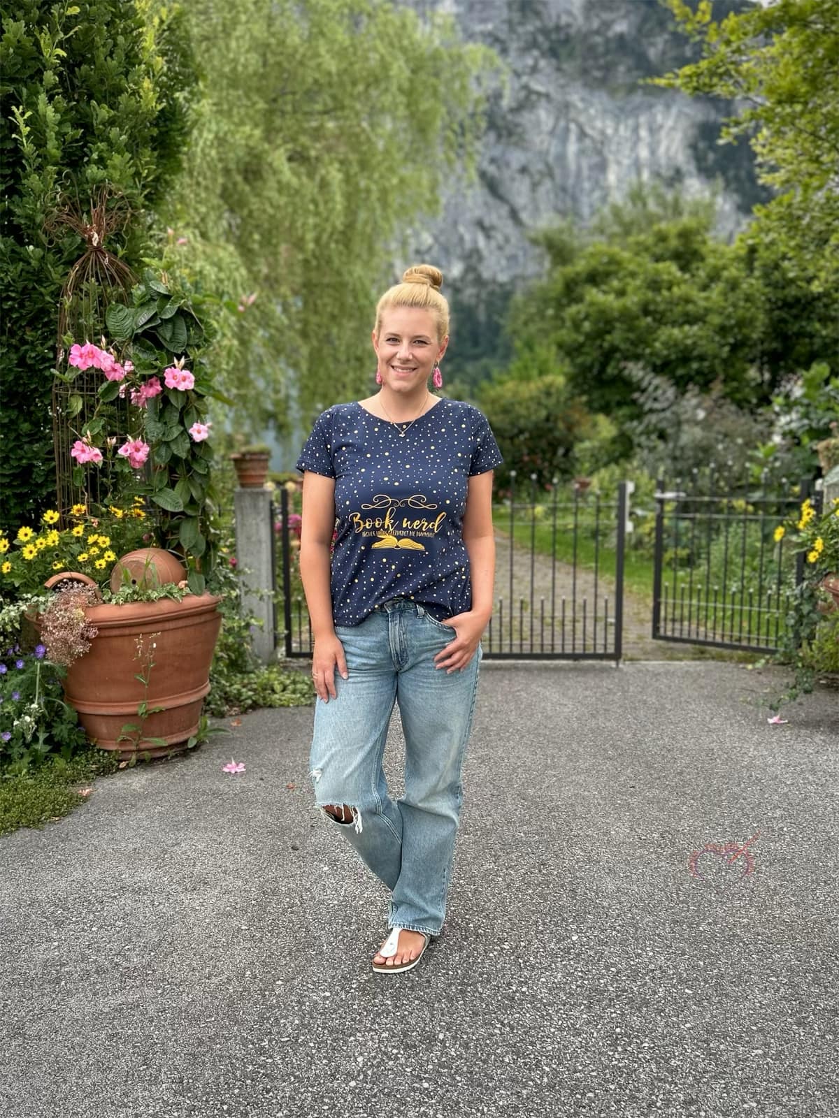 Bio-Jersey &quot;Booknerd&quot; nightandstars 