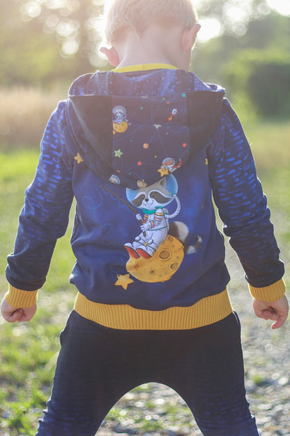 Bio-Jersey Charlie &quot;Little Explorer&quot; blauschwarz 