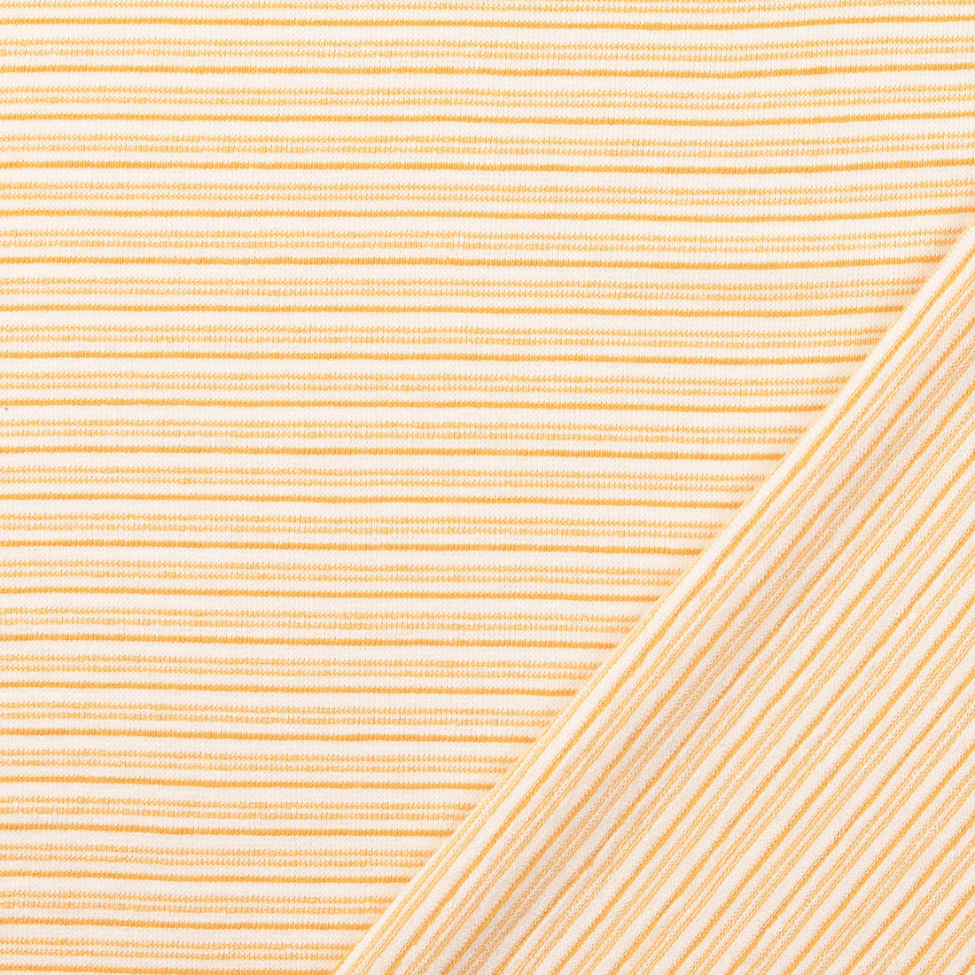 0,5m Vintage Sweat Streifen senf