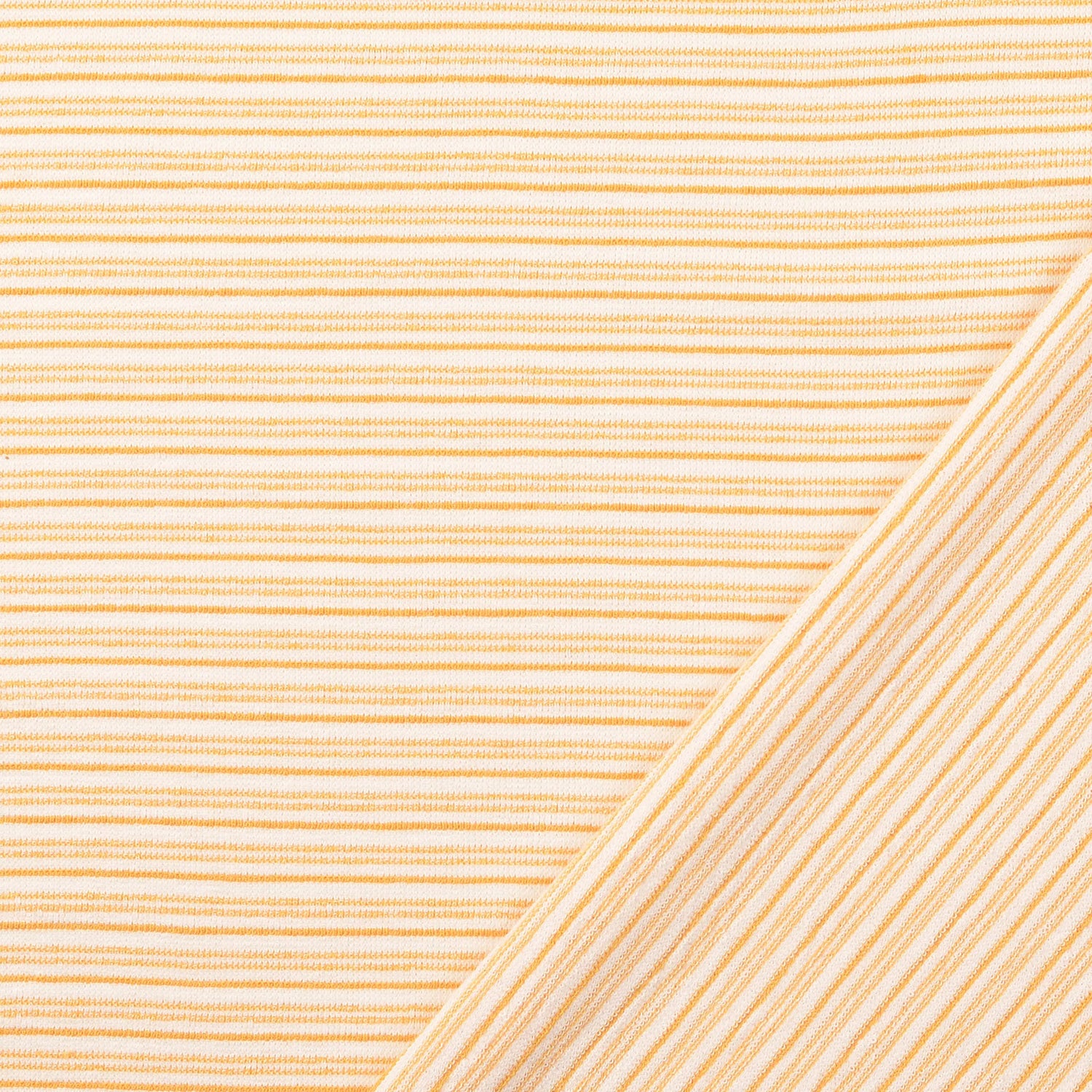 0,5m Vintage Sweat Streifen senf