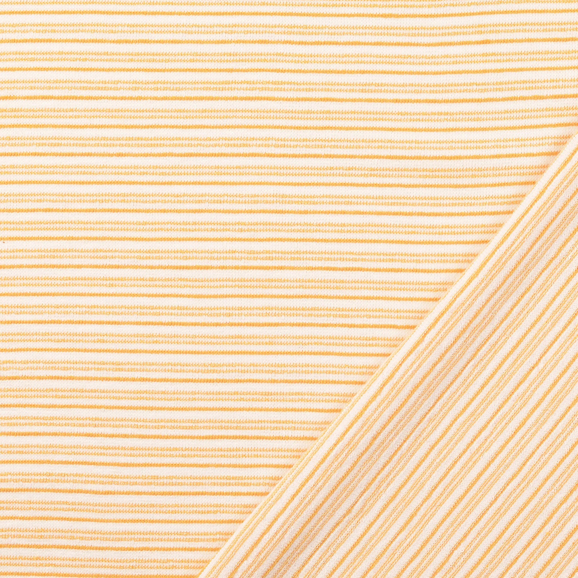 0,5m Vintage Sweat Streifen senf