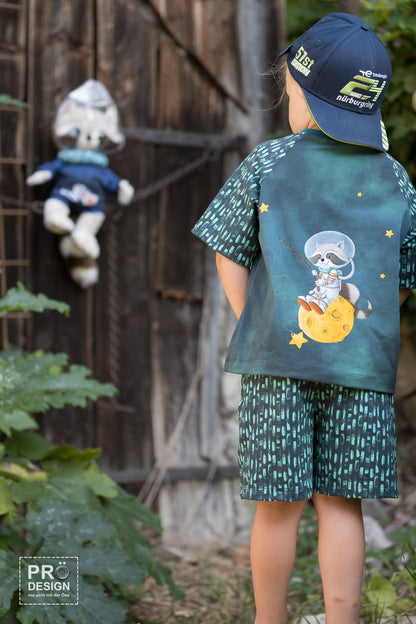 Bio-Jersey Charlie &quot;Little Explorer&quot; petrol 