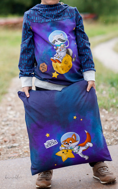 Bio-Jersey Charlie &quot;Little Explorer&quot; nachtblau 