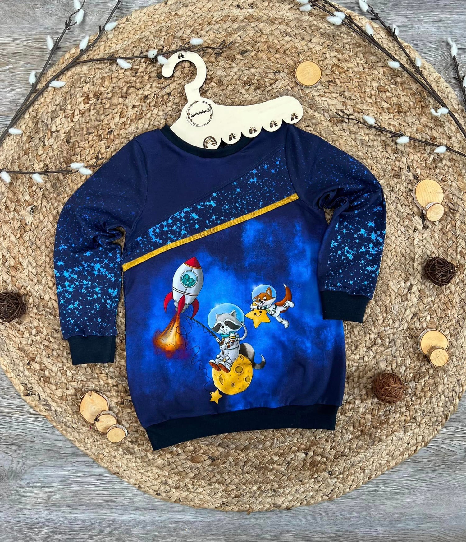 Bio-Jersey Charlie &quot;Little Explorer&quot; königsblau 