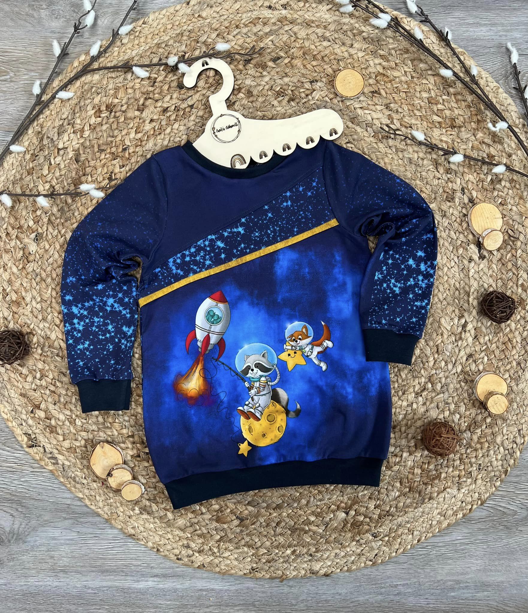 Bio-Jersey Charlie &quot;Little Explorer&quot; königsblau 