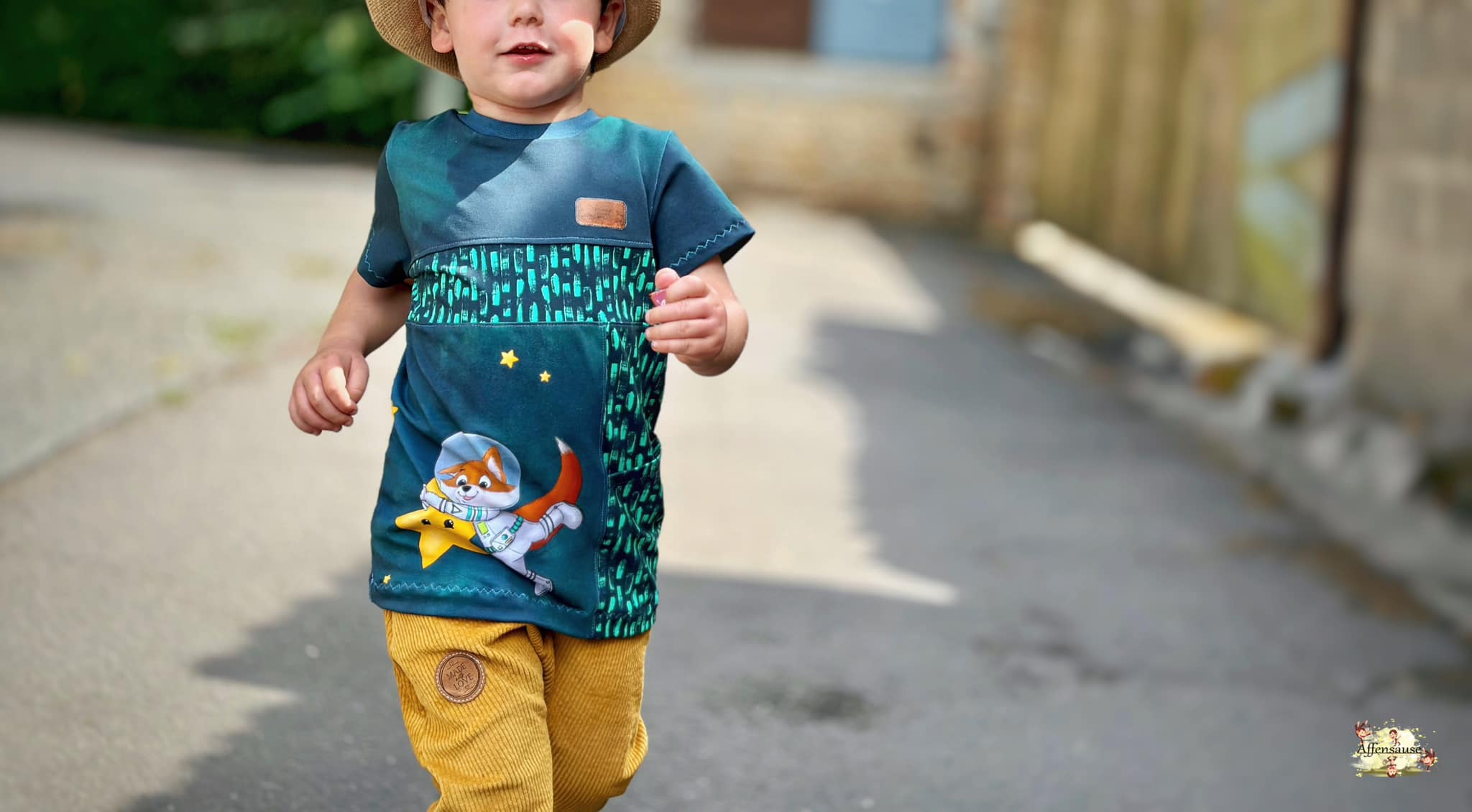 Bio-Jersey Charlie &quot;Little Explorer&quot; petrol 