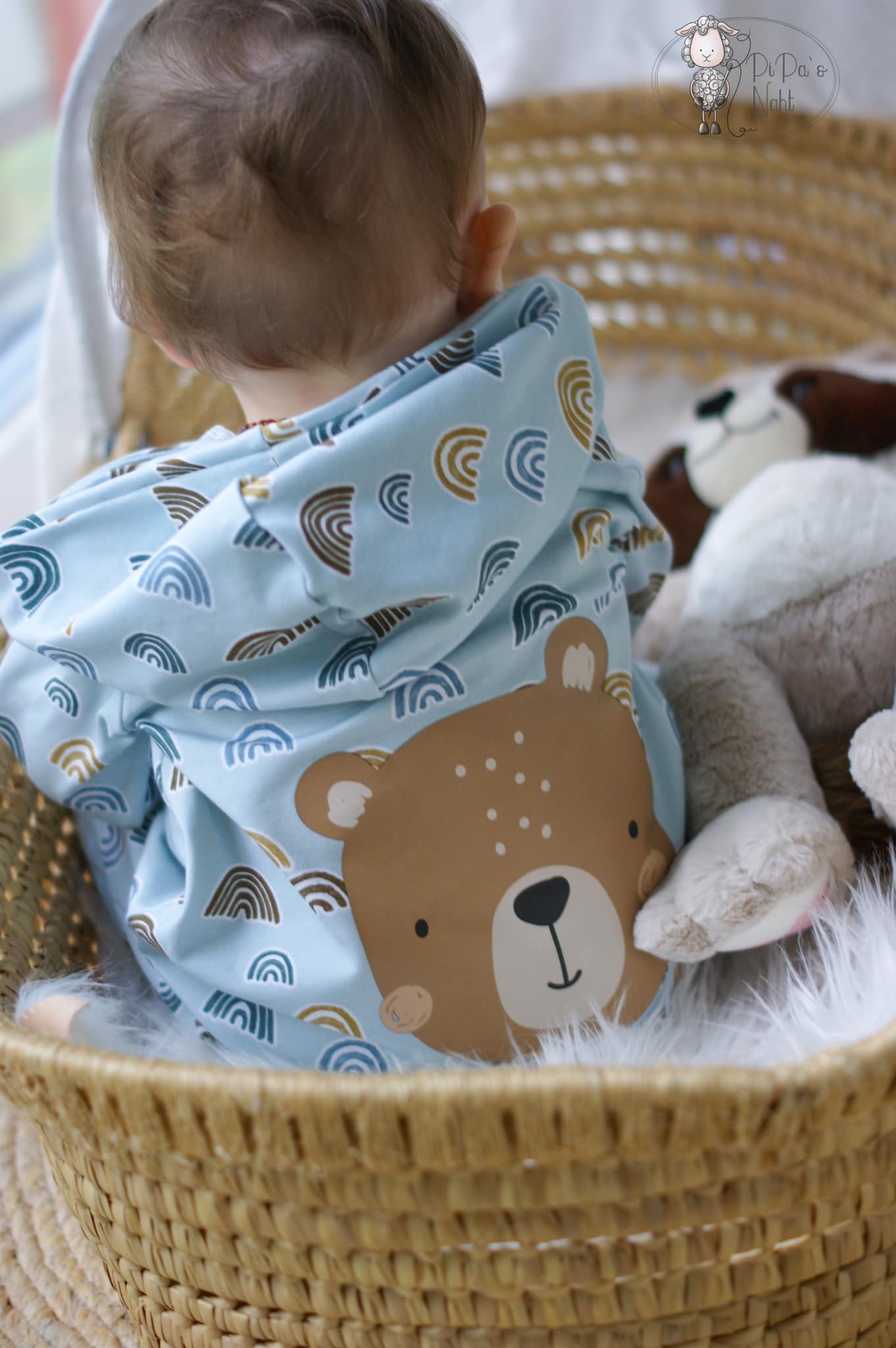 Fuchsfamilie Bärchen Bügelbilder-Bogen