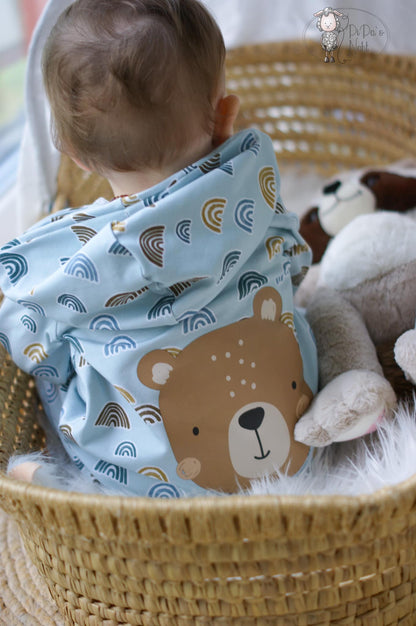 Fuchsfamilie Bärchen Bügelbilder-Bogen