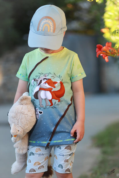 Bio-Jersey Charlie &quot;Big Hug&quot; blaugelb 