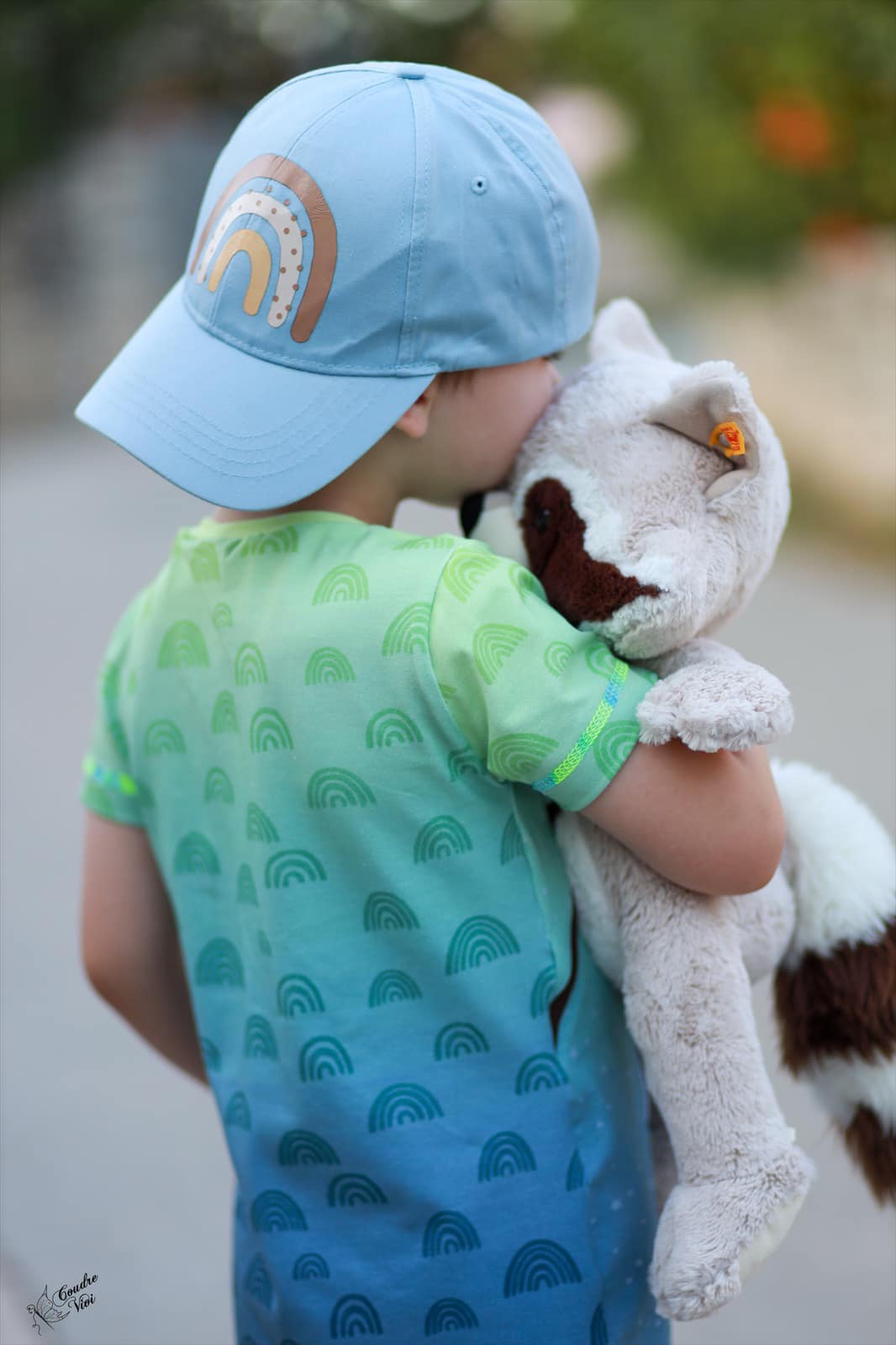 Fuchsfamilie Bärchen Bügelbilder-Bogen