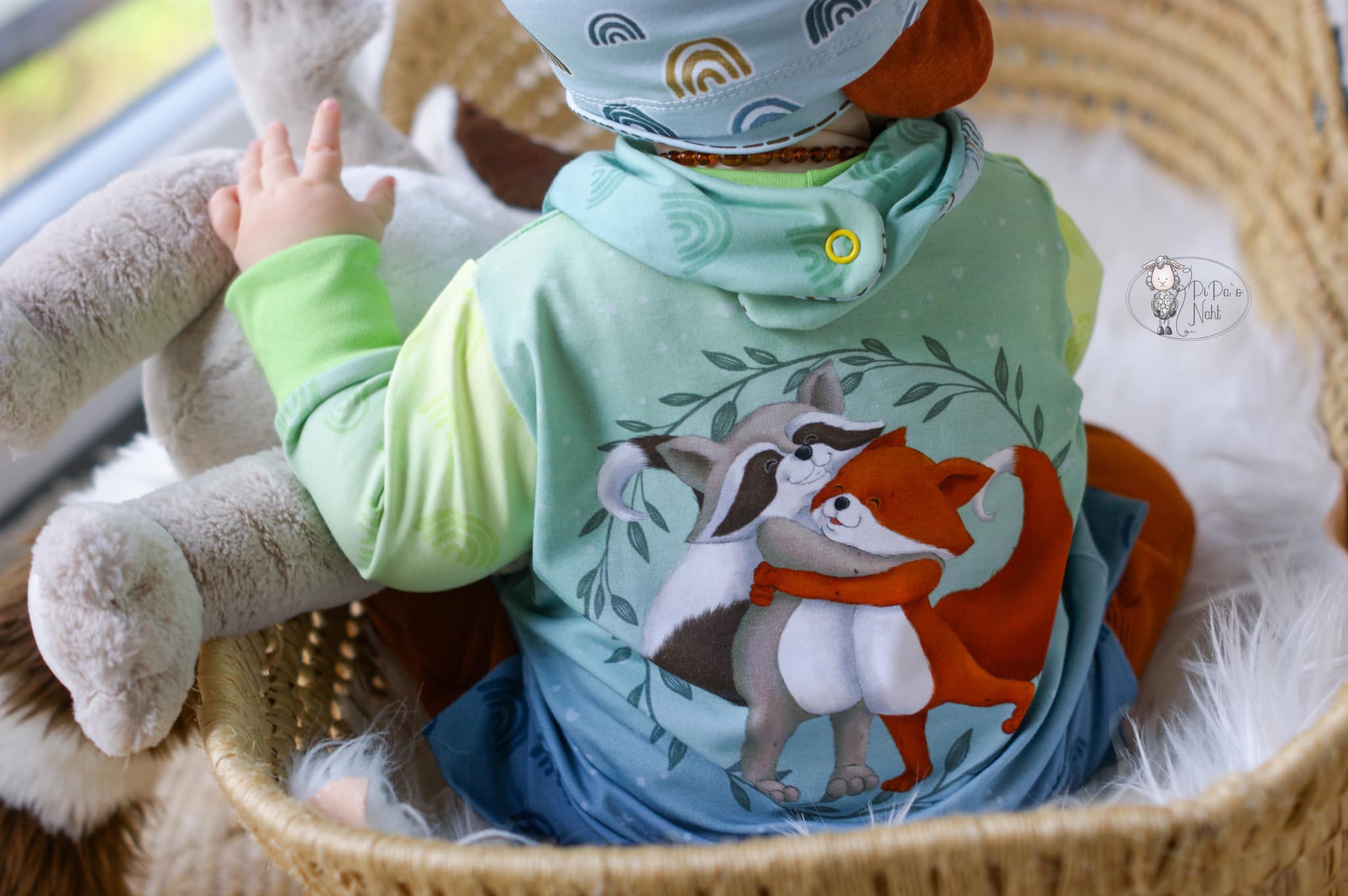 Bio-Jersey Charlie &quot;Big Hug&quot; blaugelb 