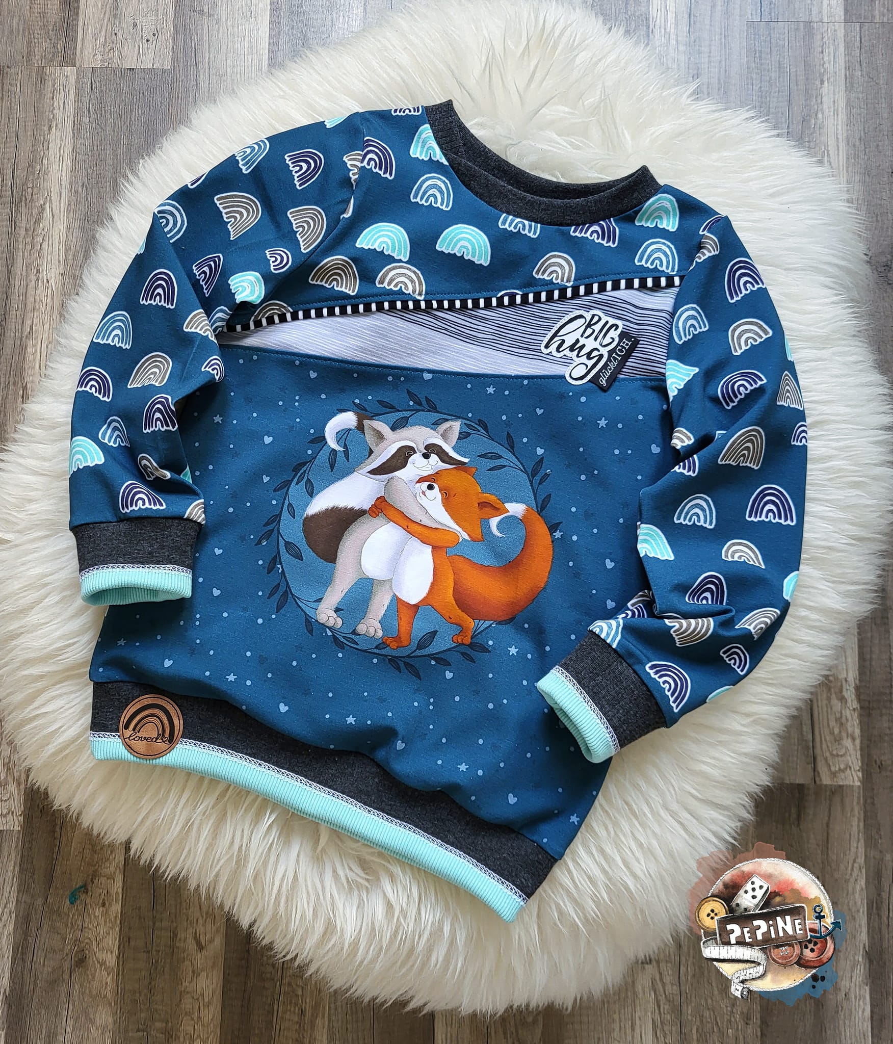 Bio-Jersey Charlie &quot;Big Hug&quot; petrol 